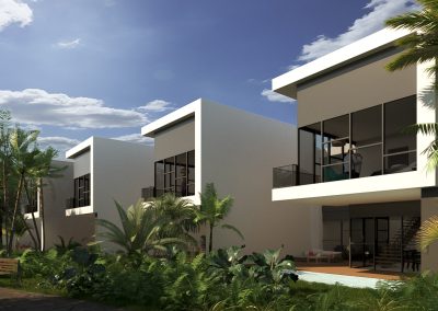 Architects Housing development study close up Tenerife Spain 001