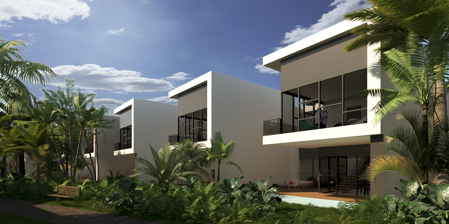 Architects Housing development study close up Tenerife Spain 001