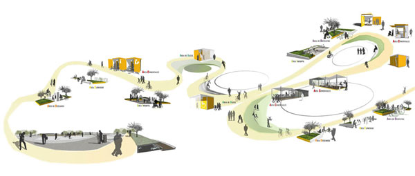 Architects Mare verde urban park mareverde Tenerife Spain 001